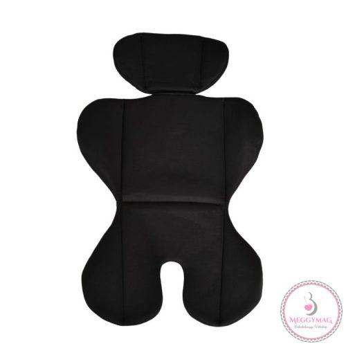 Moni SECURITY isofixes autósülés ajándék 2plüss+párna 76-150cm FEKETE 