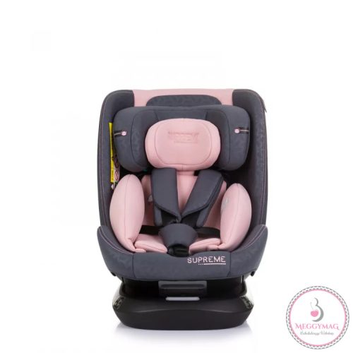 Chipolino Supreme autósülés Isofix 40-150cm - Flamingo