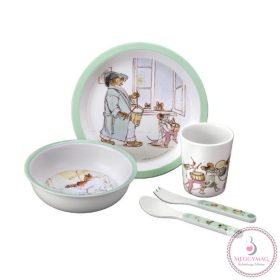 Ernest és Celestine étkészlet diszdobozban 5 részes 