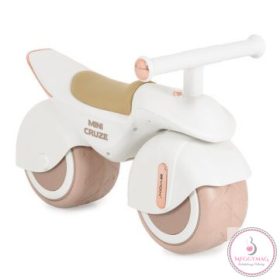   MINI CRUZE futóbicikli, ráülős járgány, kismotor, zenélő, óriás kerekekkel FEHÉR, KÉSZLETEN A BOLTBAN!