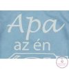 Hosszú ujjú feliratos baba body, 56-os