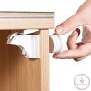 Mágneses Szekrény-, Fiókzár, 12 db zár + 2 db mágneses kulcs