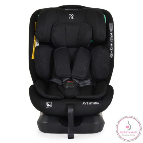 Moni AVENTURA dönthető autósülés 40-150cm FEKETE 