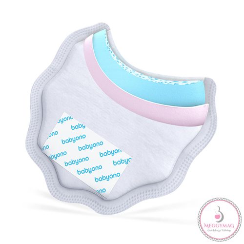 BabyOno melltartóbetét Natural Nursing eldobható 24db 5cseppes fehér 298/01