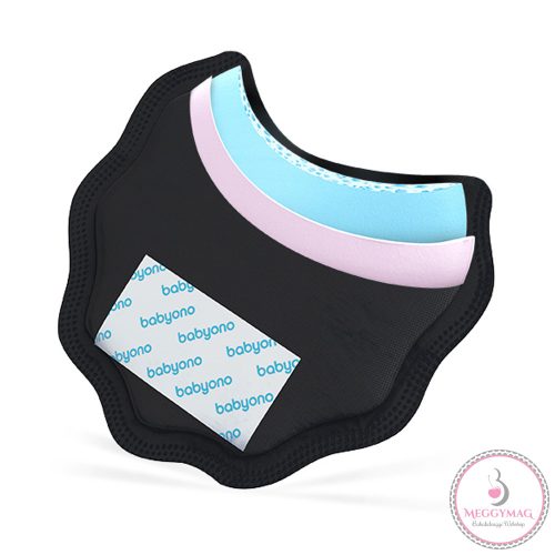 BabyOno melltartóbetét Natural Nursing eldobható 24db 5cseppes fekete 298/02