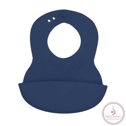 BabyOno előke műanyag puha állítható 835, fehér, UTOLSÓ DARAB!