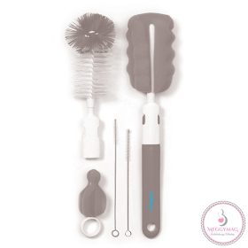 BabyOno üveg- és cumimosó kefe szett szürke 735/03