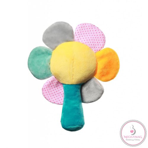 BabyOno csörgő Rainbow flower plüss virág 609