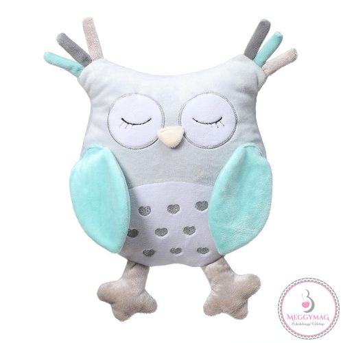 BabyOno csörgő Sofia bagoly plüss 30cm két színben 441