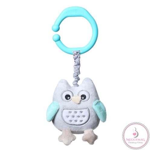 BabyOno játékfigura Sofia bagoly plüss rezgő 21cm két színben 442