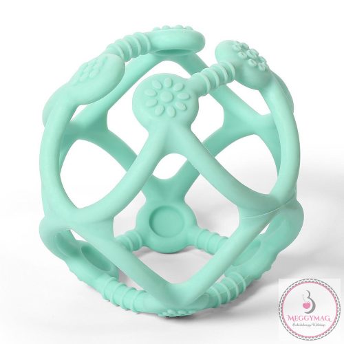 BabyOno rágóka - Ortho gömb szilikon világoskék 489/01