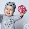BabyOno rágóka - Ortho gömb szilikon világoskék 489/01