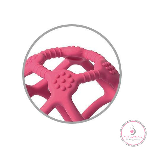 BabyOno rágóka - Ortho gömb szilikon világoskék 489/01