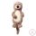 BabyOno csörgő Maggie vidra plüss 30cm 737