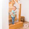 Babyono ajtórács fém - toldalékkal, 75-96cm fehér 943/01