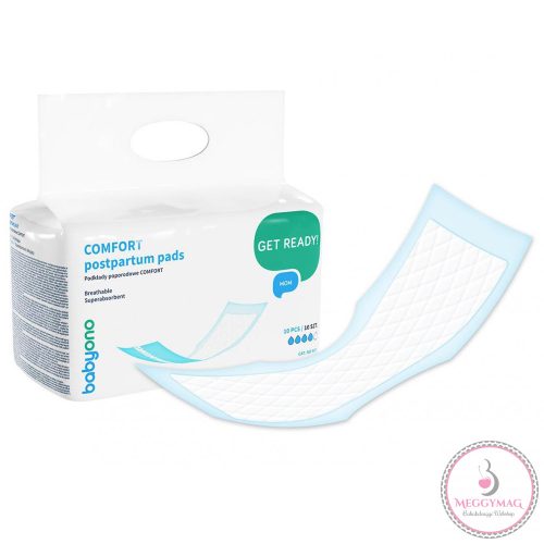 BabyOno egészségügyi betét Comfort szülés utáni 10db 597