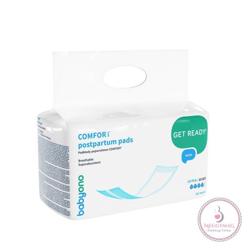 BabyOno egészségügyi betét Comfort szülés utáni 10db 597