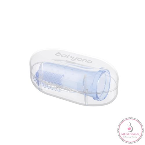 BabyOno fogkefe és ínymasszírozó - babáknak kék 723/02