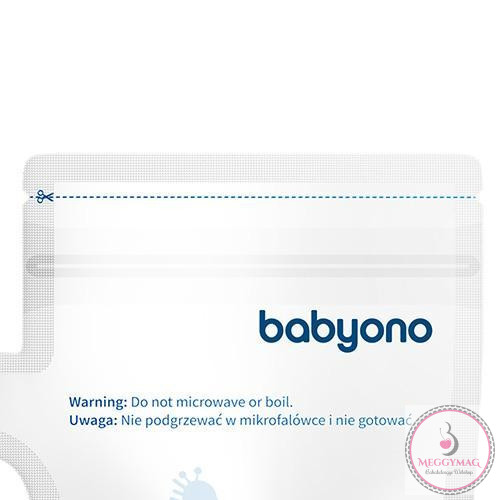 BabyOno anyatejtároló tasak - eldobható 30db 180ml 1084