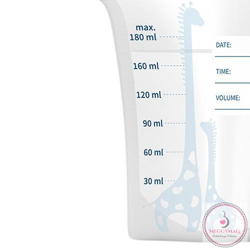 BabyOno anyatejtároló tasak - eldobható 30db 180ml 1084
