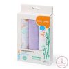 BabyOno textilpelenka színes 3db bambusz orgona 397/08
