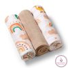 BabyOno textilpelenka színes 3db bézs 348/08