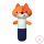 BabyOno sípoló Fox Monday róka plüss 1497, UTOLSÓ DARAB!