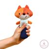BabyOno sípoló Fox Monday róka plüss 1497, UTOLSÓ DARAB!