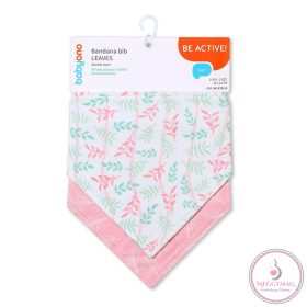 BabyOno előke - háromszög 2db Leaves 879/10