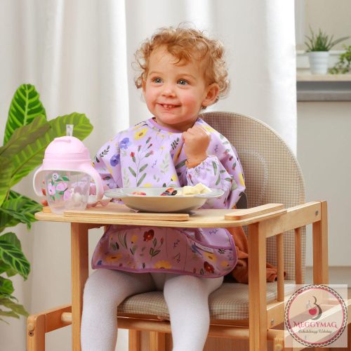BabyOno előke - hosszú ujjas vízálló Garden 6hó-2év 1476/01