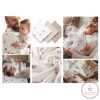 BabyOno textilpelenka színes 3db gyűrt muszlin szürke 828/03
