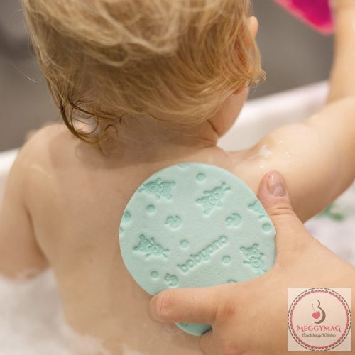 BabyOno babafürdető szivacs puha zöld 1640/03