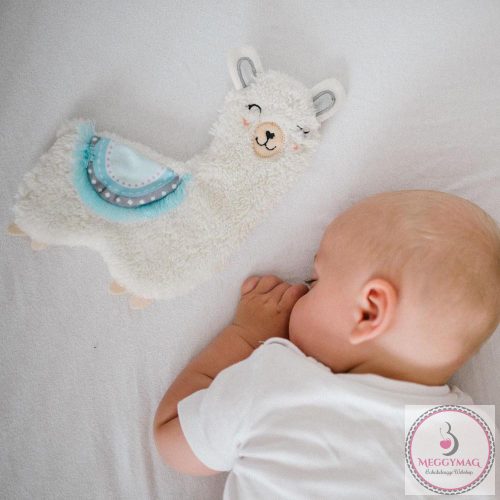BabyOno játékfigura lapos Lulu láma kék 1557/02