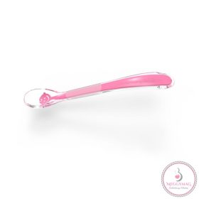   BabyOno etetőkanál Babamosoly puha szilikon rózsaszín 1460/02