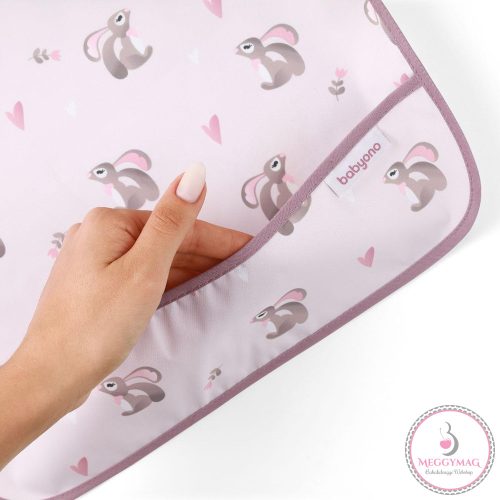 BabyOno előke vízálló Bunny 6hó-2év 1641/03, UTOLSÓ DARAB!