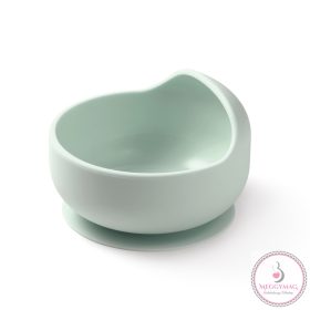 BabyOno tálka szilikon tapadó aljú menta 1481/03