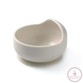 BabyOno tálka szilikon tapadó aljú bézs 1481/04