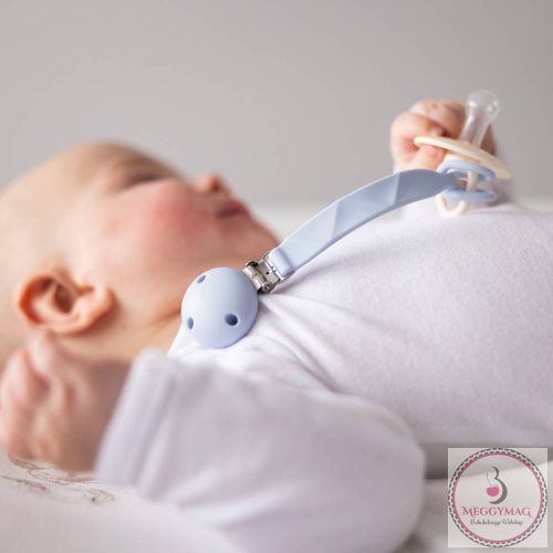 BabyOno cumitartó pánt szilikon kék 1469/02