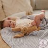 BabyOno babatakaró organikus pamut kötött 75x100cm szürke 1647/02