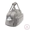BabyOno pelenkázótáska kézipoggyász 40x20x25 cm szürke 1650/02