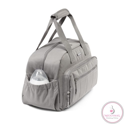 BabyOno pelenkázótáska kézipoggyász 40x20x25 cm szürke 1650/02