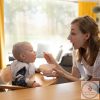 BabyOno tányér - tapadó aljú, fedeles, kanállal krém/rózsaszín 1063/06