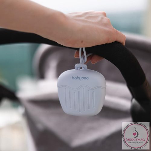 BabyOno cumitartó tok 2cuminak szilikon kék 1656/01