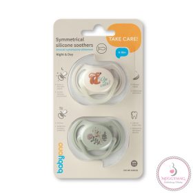   BabyOno játszócumi szimmetrikus szilikon dupla So Cute 6-18 hó 1669/02