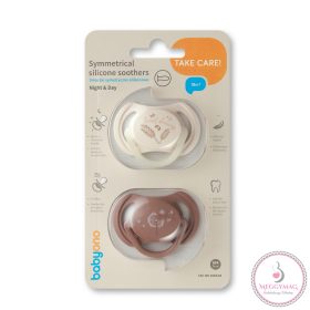   BabyOno játszócumi szimmetrikus szilikon dupla Sweet Dreams 18 hó felett 1669/03