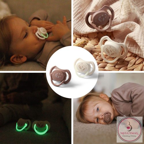 BabyOno játszócumi szimmetrikus szilikon dupla Sweet Dreams 18 hó felett 1669/03