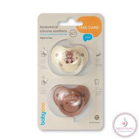  BabyOno játszócumi anatómiai szilikon dupla Sweet Love 0-6 hó 1670/01