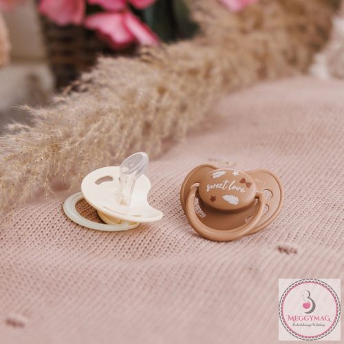 BabyOno játszócumi anatómiai szilikon dupla Sweet Love 0-6 hó 1670/01