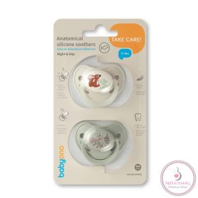   BabyOno játszócumi anatómiai szilikon dupla So Cute 6-18 hó 1670/02