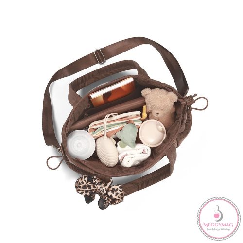 BabyOno pelenkázótáska CAMI 45x12x30 cm barna 1672/03